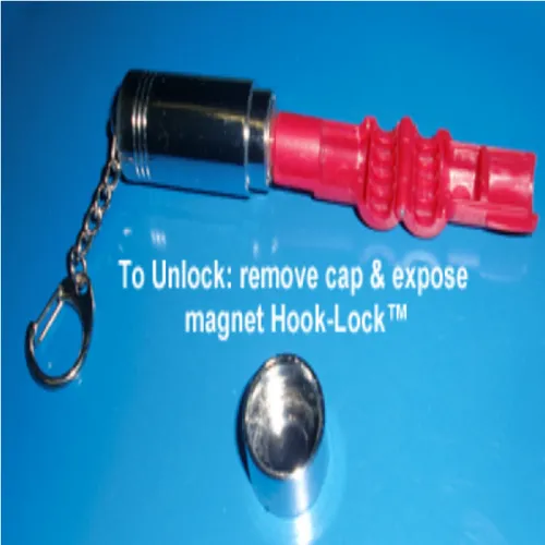 Peg Hook Locks-Key