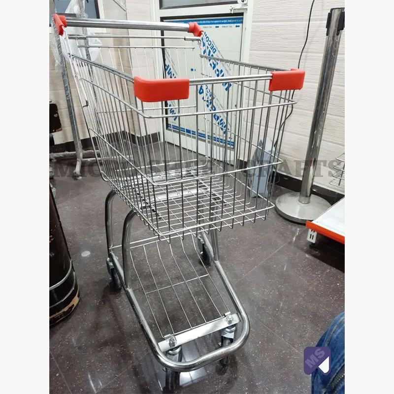 Stainless Steel Shopping Trolley In Ajmer