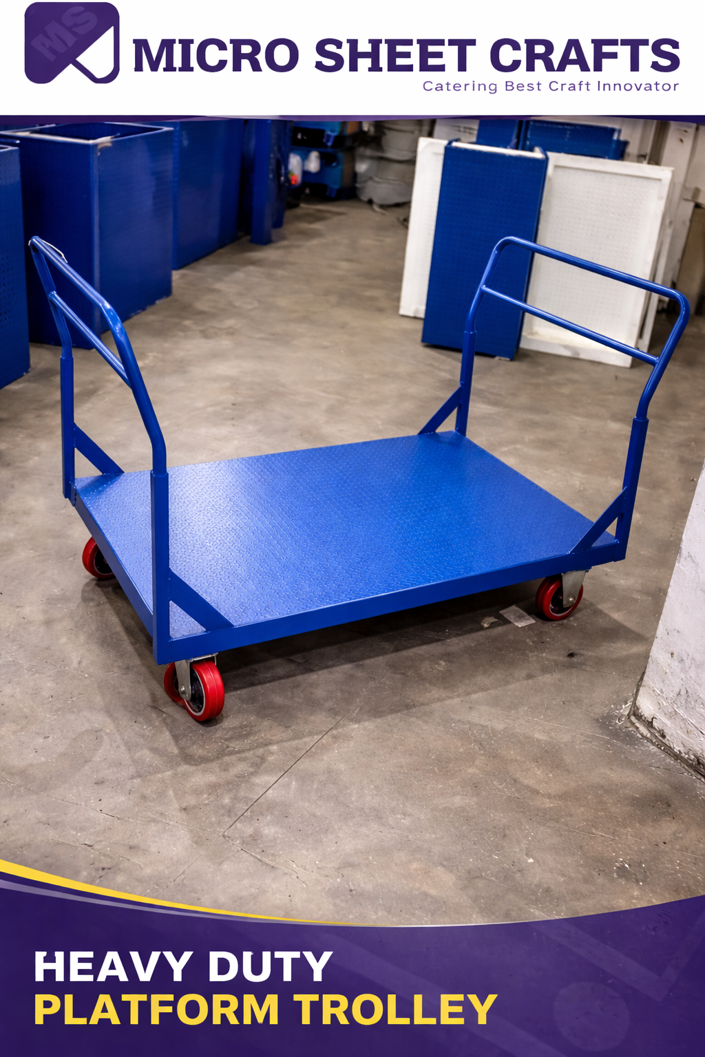 Choosing the Right Material Handling Trolley Manufacturers for Warehouses