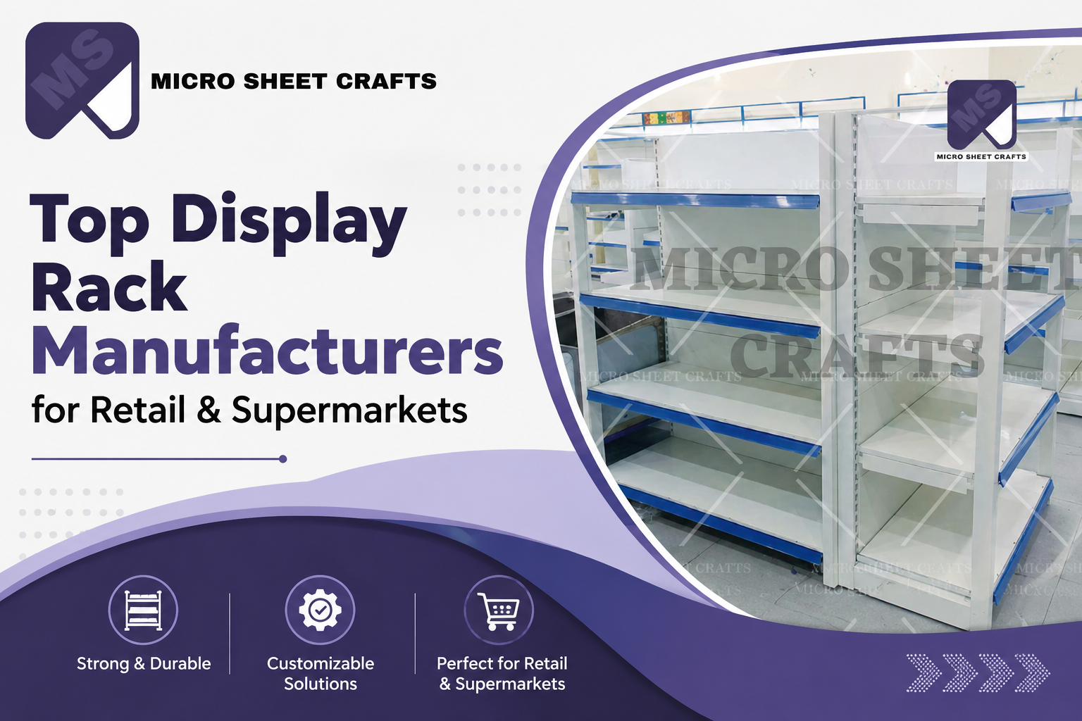 Top Display Rack Manufacturers for Retail & Supermarkets