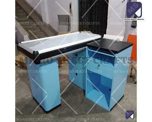 L Type Cash Counter