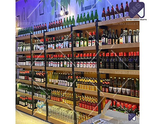 Wooden Retail Store Racks
