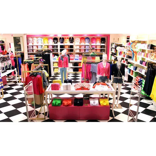Micro Sheet Store Garment Display Stand